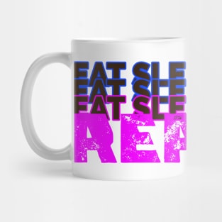 eat sleep cheer repeat Mug